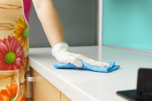 Eco-friendly cleaning products used by Fulham cleaners