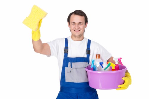 Dedicated team at Fulham Cleaners
