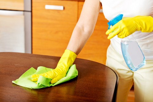 Clean and fresh carpet after professional cleaning